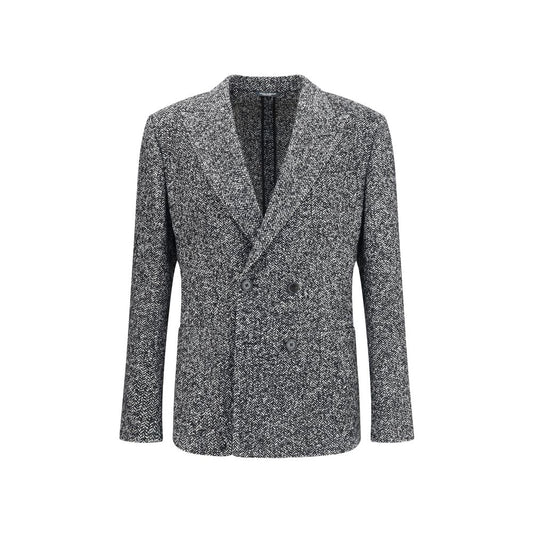 Gray Fleece Wool Coat
