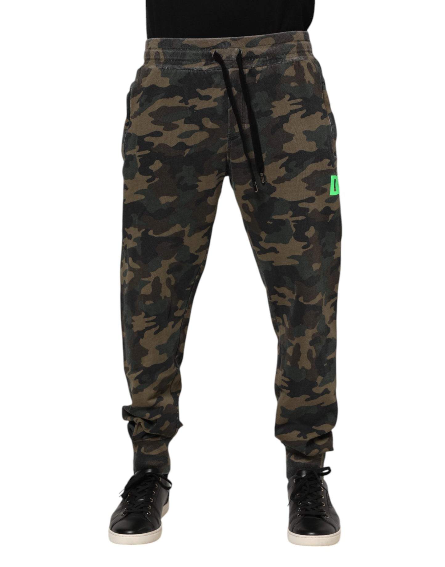 Multicolor Camouflage Cotton Men Jogger Pants