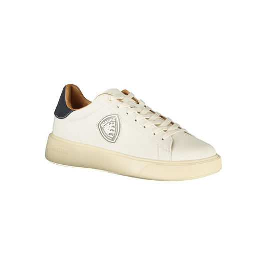 White Leather Men Sneaker
