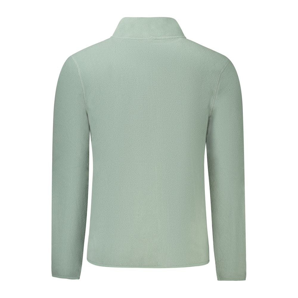 Green Polyester Men Sweater