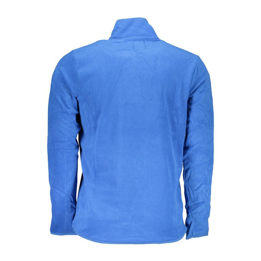 Blue Polyester Sweatshirt