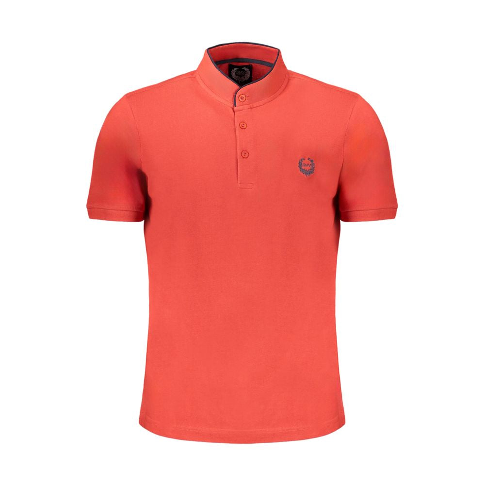 Red Cotton Polo Shirt