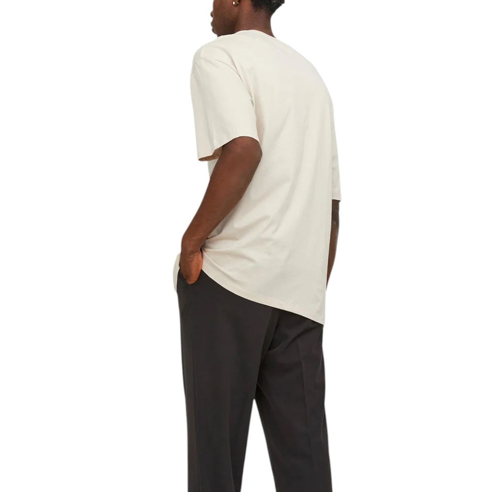 Beige Cotton T-Shirt