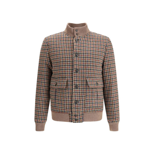 Valstarino Jacket in Prince of Wales lambswool