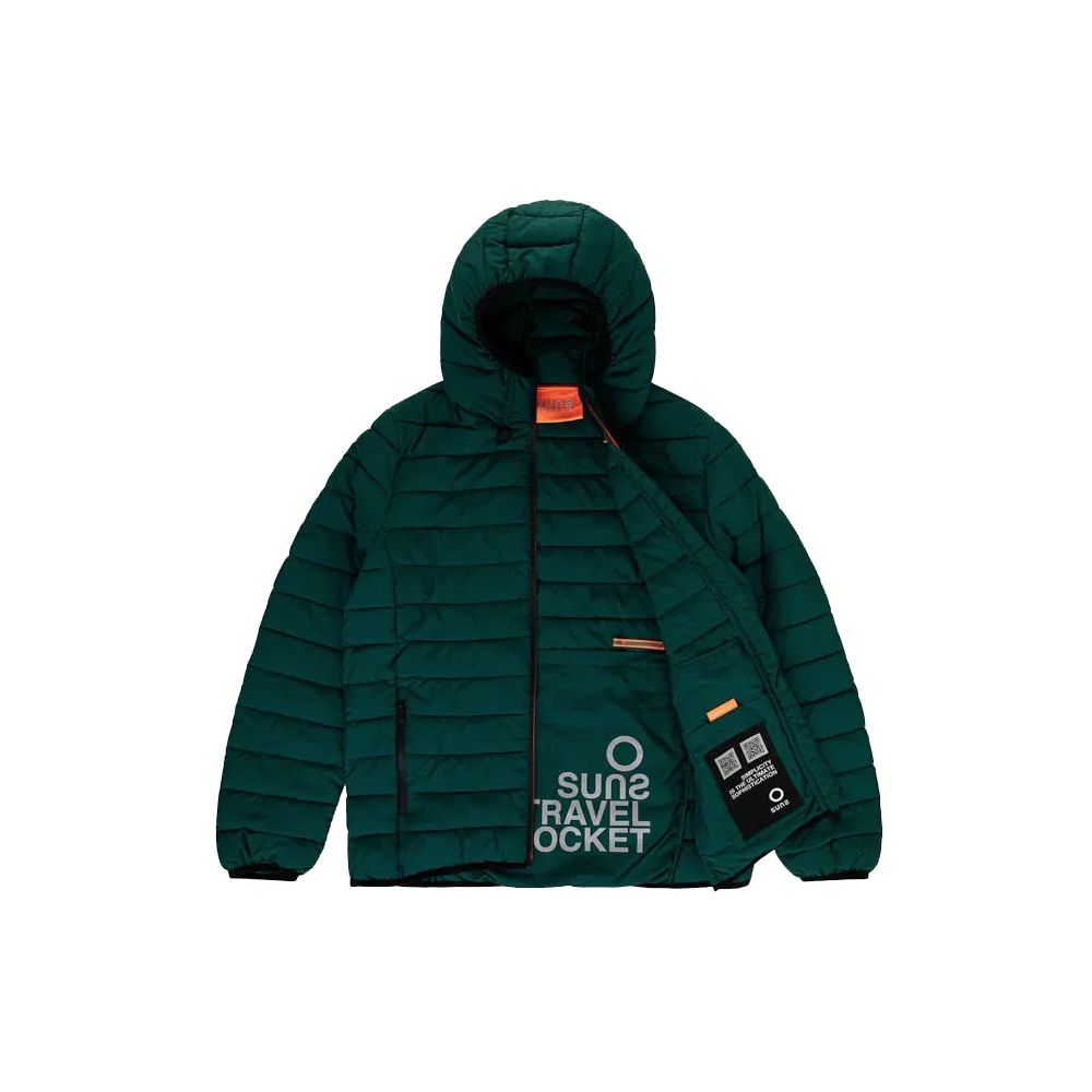 Green Polyester Jackets & Coat