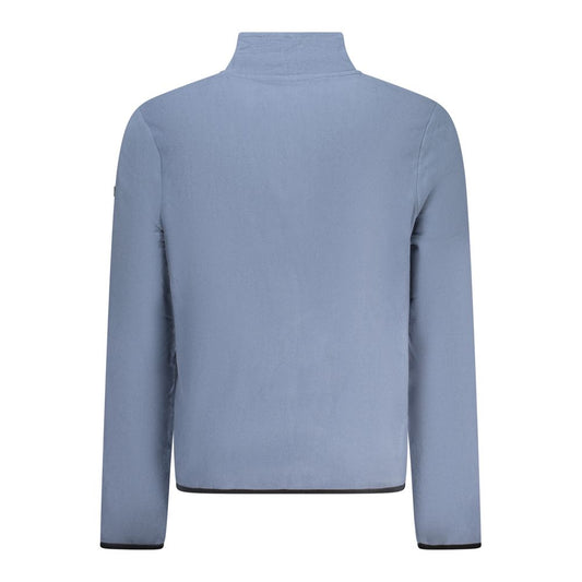 Blue Polyester Men Sweater
