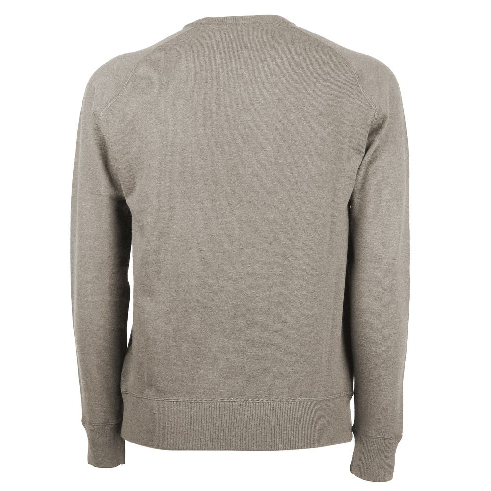 Beige Cashmere Men Sweater