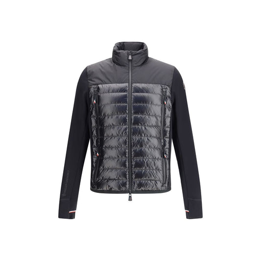 Black Polyester Shell Jacket