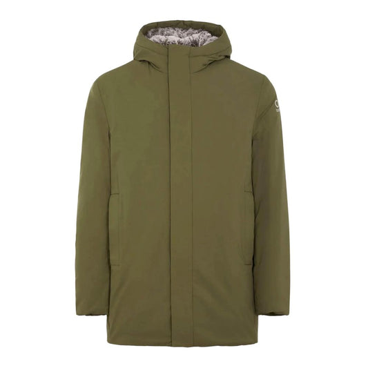 Green Polyester Jackets & Coat