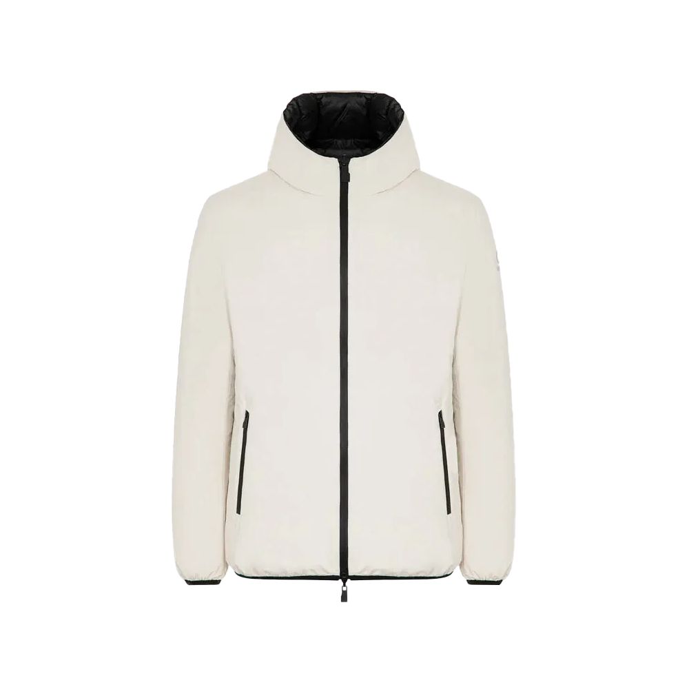 White Polyester Jackets & Coat