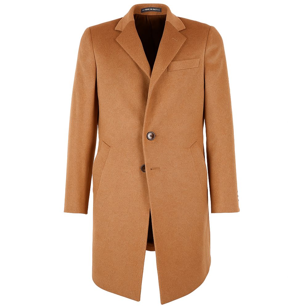 Brown Wool Men's Jacket