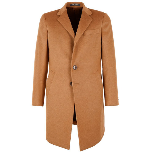 Brown Wool Men's Jacket