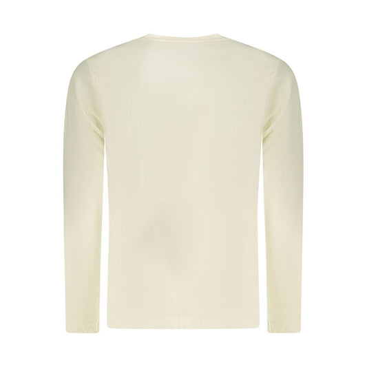 White Cotton Men T-Shirt