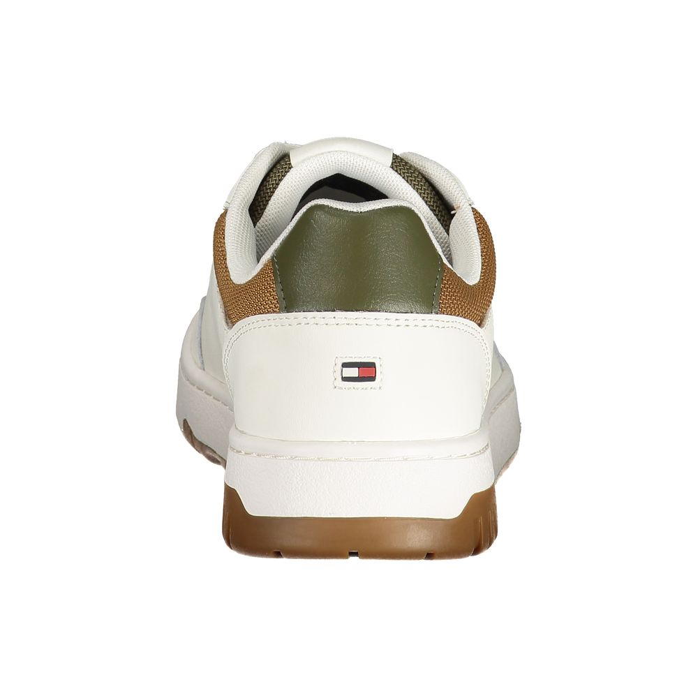 White Leather Men Sneaker