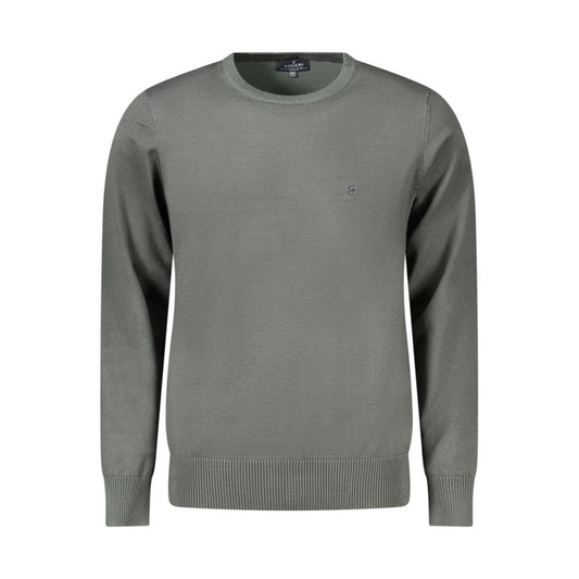 Green Nylon Men Sweater