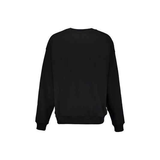 Black Cotton Sweatshirt