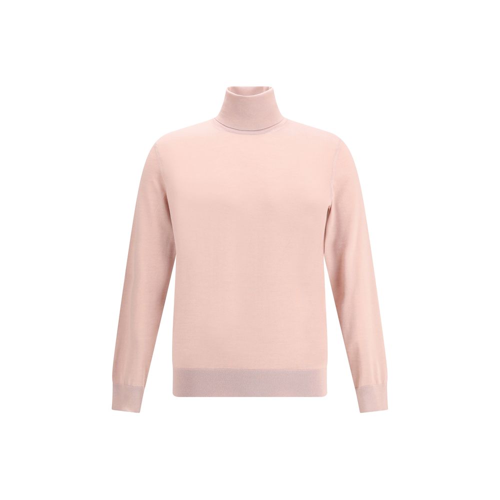 Multicolor Cashmere Turtleneck