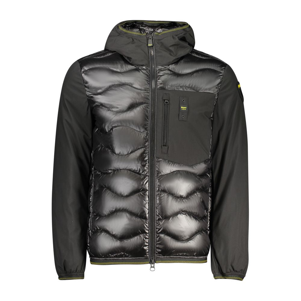 Black Polyamide Jackets & Coat