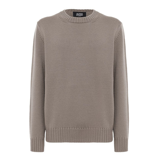 Beige Cashmere Sweater