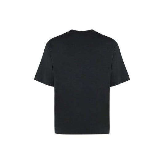 Black Cotton T-Shirt
