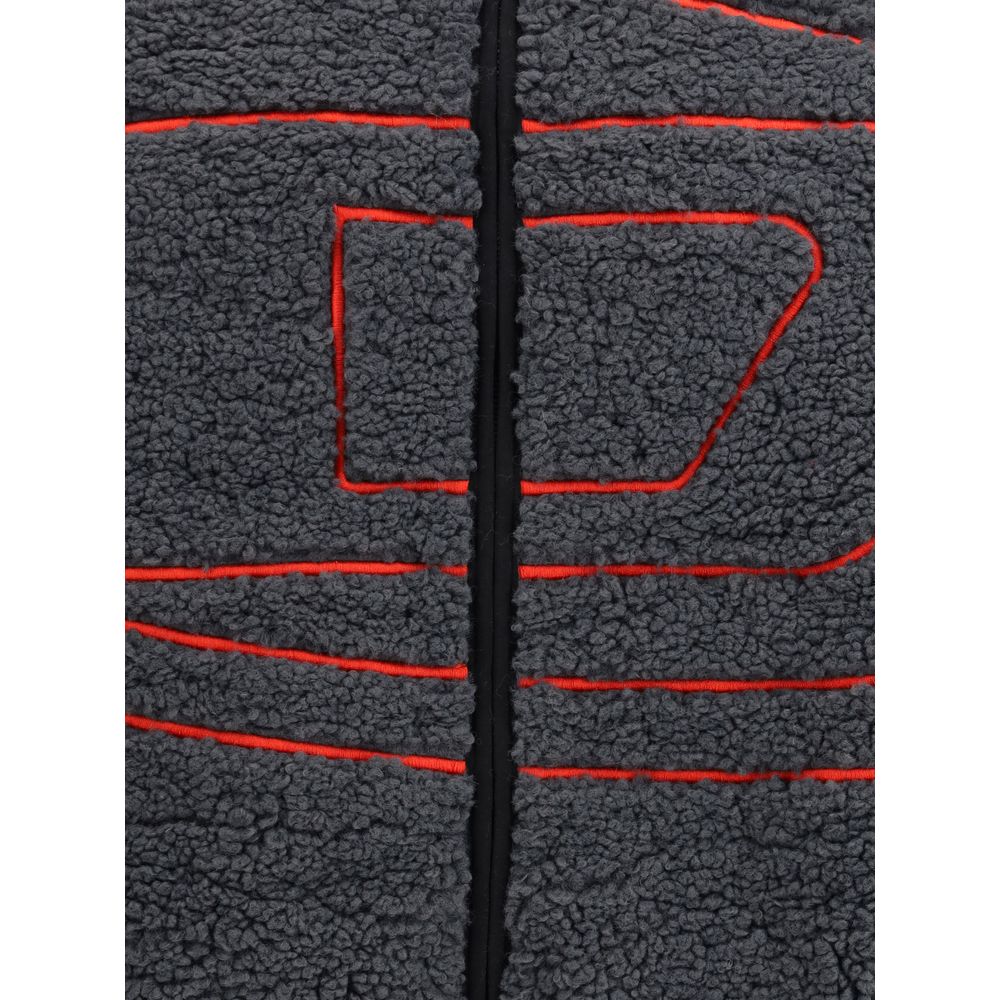 Black Polyester Sweatshirt