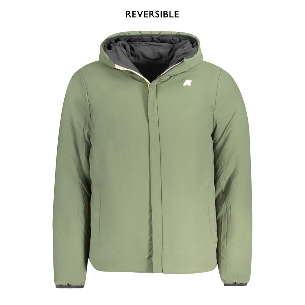 Black Nylon Jackets & Coat