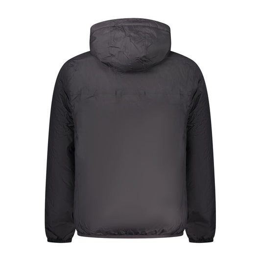 Black Polyamide Men Jacket