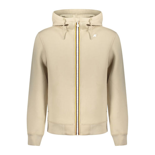 Beige Polyester Sweatshirt