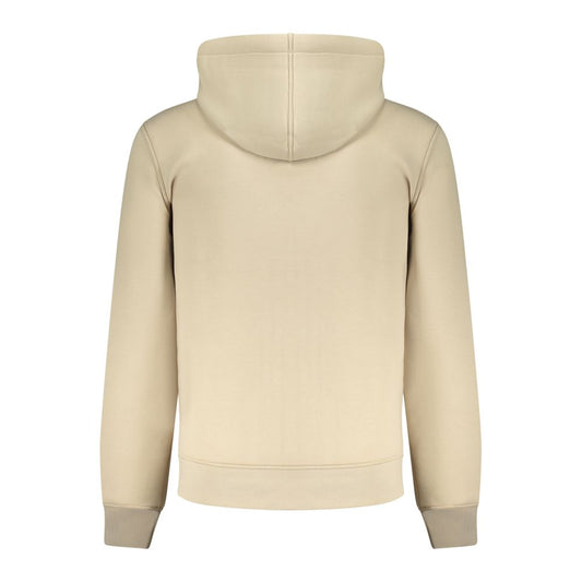 Beige Polyester Sweatshirt