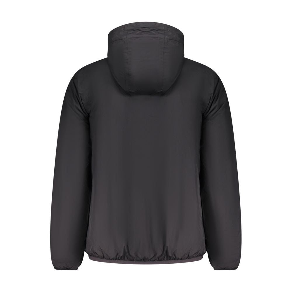 Black Polyamide Men's Jacket