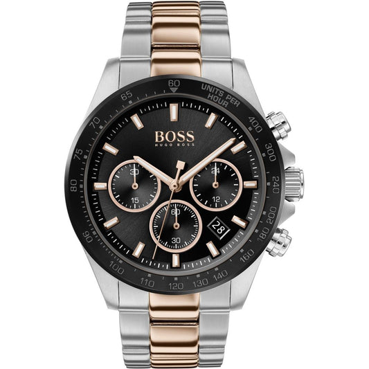 Gray Stainless Steel Dress Watch