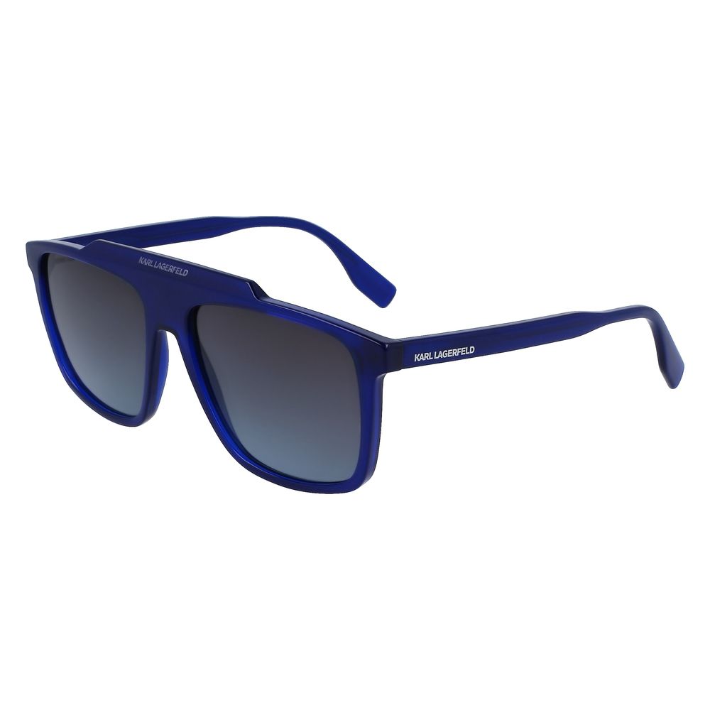 Blue Injected Sunglasses