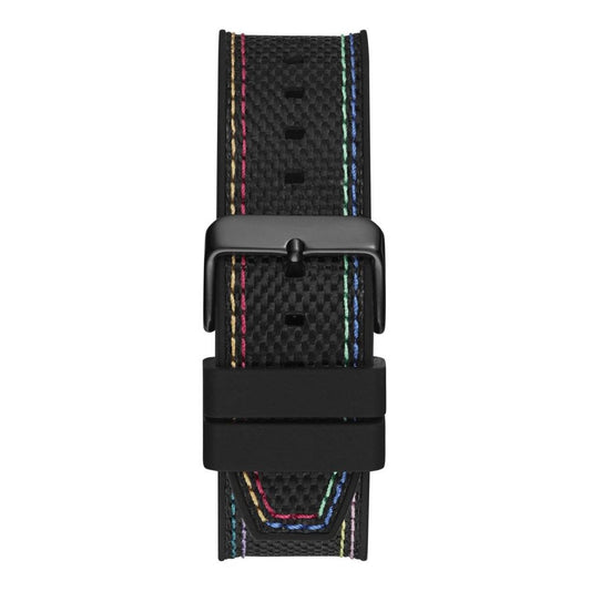 Black Synthetic Dress Watch