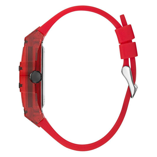 Red Synthetic Sport Watch