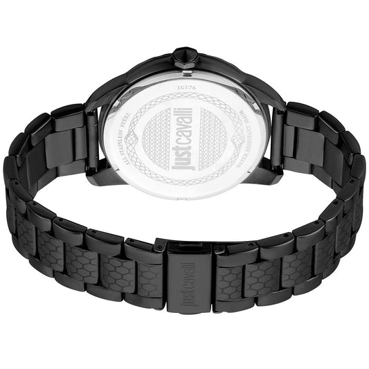 Black Stainless Steel Dress Watch