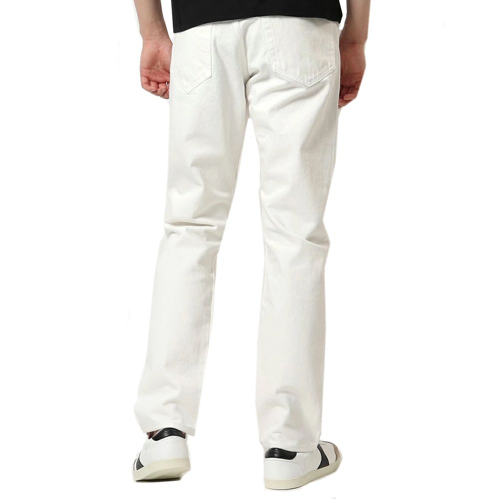 White Cotton Jeans Denim