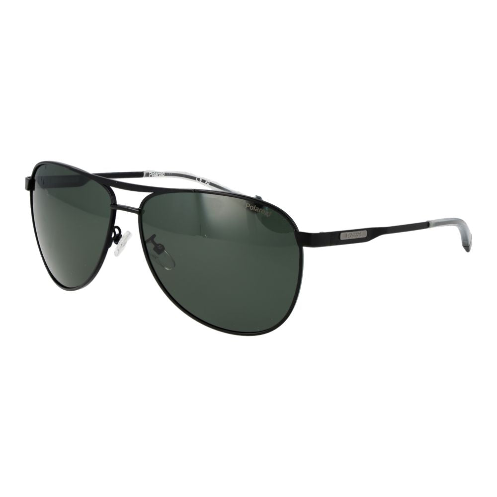 Black Stainless Steel Sunglasses