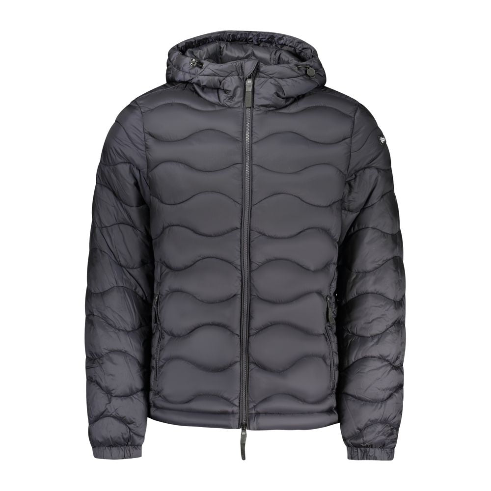 Black Poliammide Men's Jacket