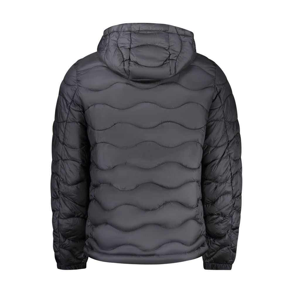 Black Poliammide Men's Jacket
