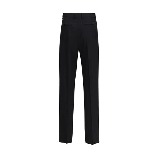 Black Wool Oves Aries Dress Pants